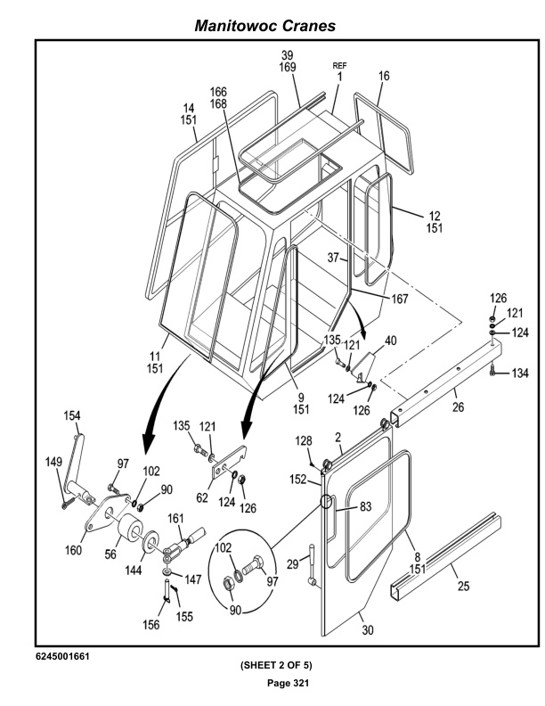 Grove RT635C Crane Parts Manual 83006 2020-2