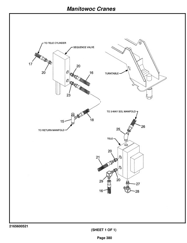Grove RT635C Crane Parts Manual 84322 2009-2