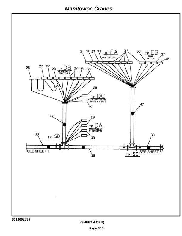 Grove RT635C Crane Parts Manual 86126 2019-2