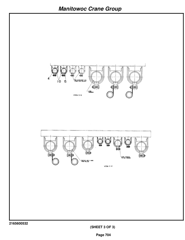 Grove RT635C Crane Parts Manual 86884 2005-3