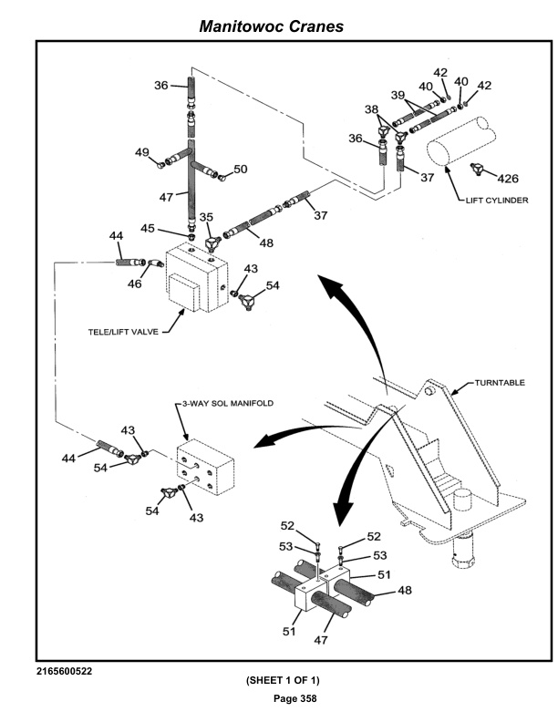 Grove RT635C Crane Parts Manual 87158 2020-2