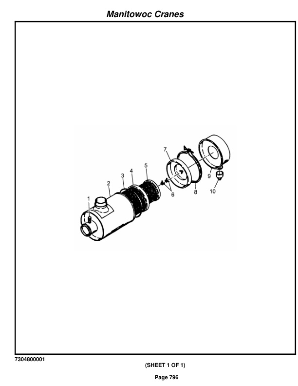 Grove RT635C Crane Parts Manual 87490 2016-3