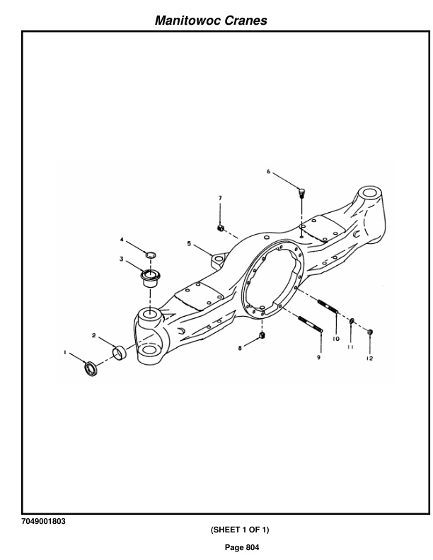 Grove RT635C Crane Parts Manual 87940 2016-3