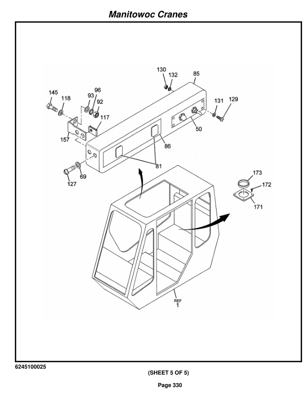 Grove RT640C Crane Parts Manual 221191 2014-2