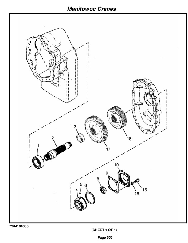 Grove RT640E Crane Parts Manual 220724 2014-3