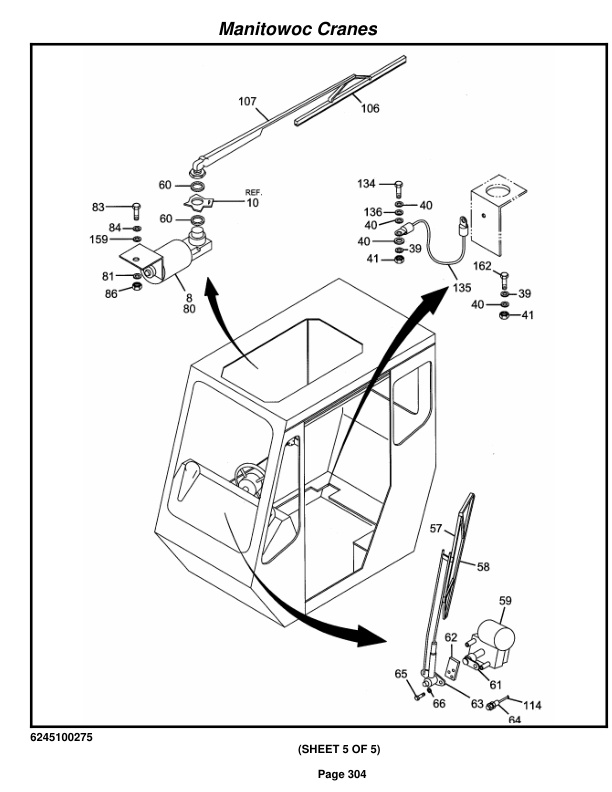 Grove RT640E Crane Parts Manual 221545 2014-2