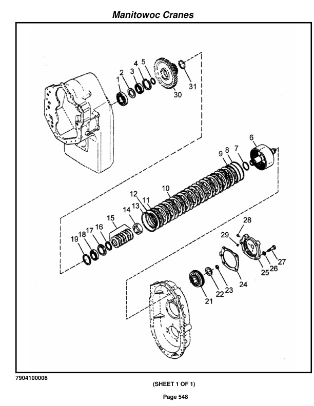 Grove RT640E Crane Parts Manual 221934 2014-3