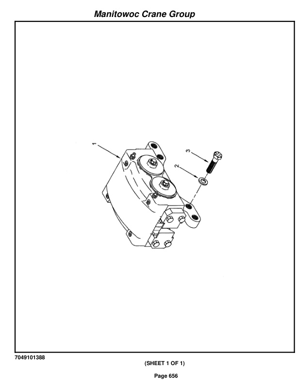 Grove RT640E Crane Parts Manual 222447 2008-3