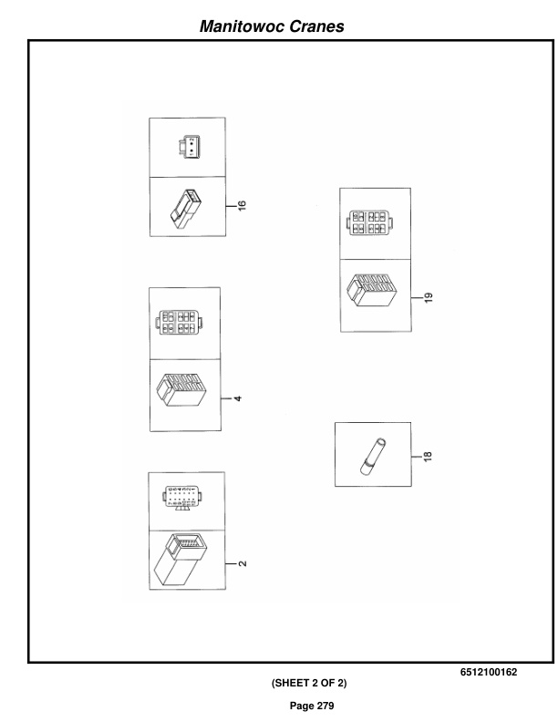 Grove RT650E Crane Parts Manual 221764 2014-2