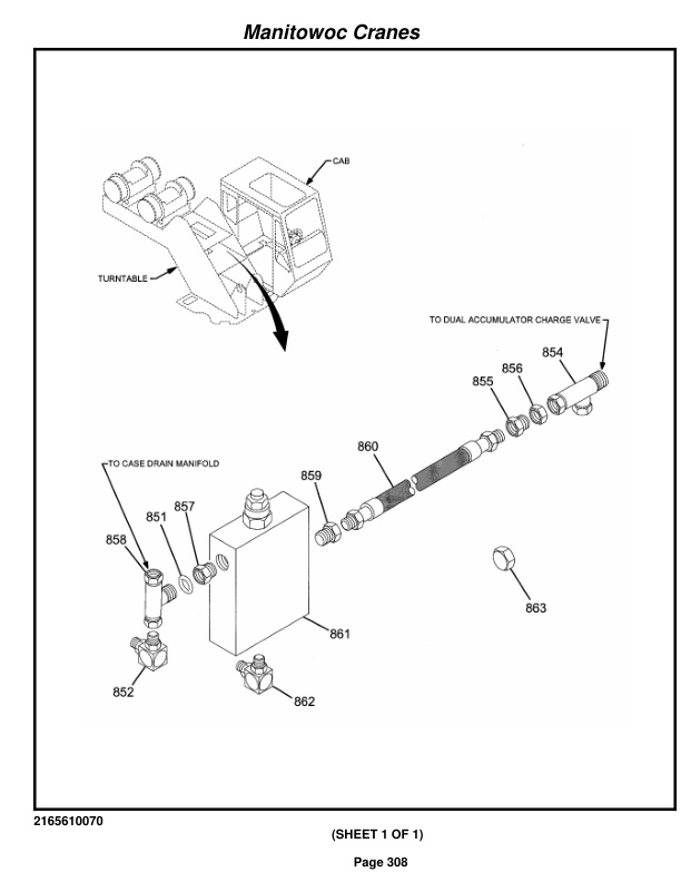 Grove RT650E Crane Parts Manual 221937 2014-2