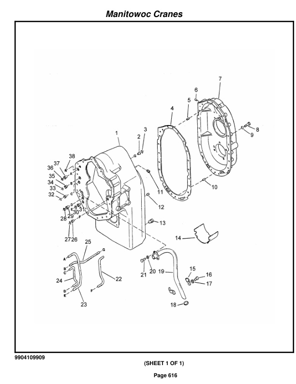 Grove RT650E Crane Parts Manual 222977 2015-3