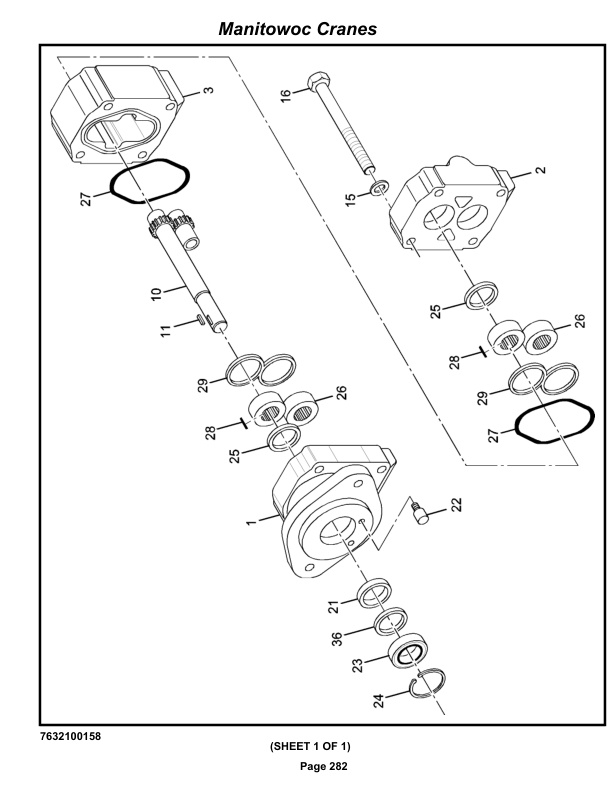 Grove RT650E Crane Parts Manual 223681 2019-2