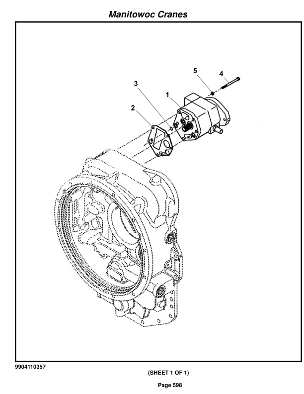 Grove RT650E Crane Parts Manual 223873 2015-3