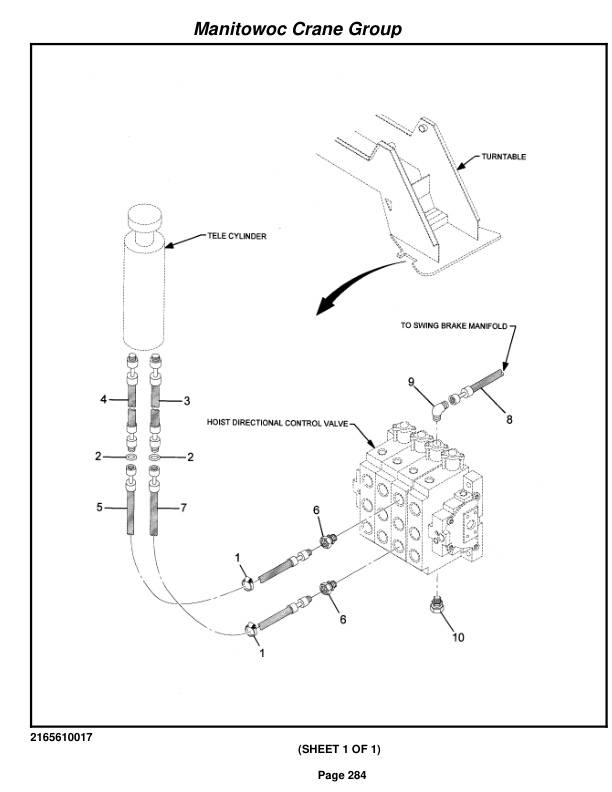 Grove RT650E Crane Parts Manual 224445 2005-2