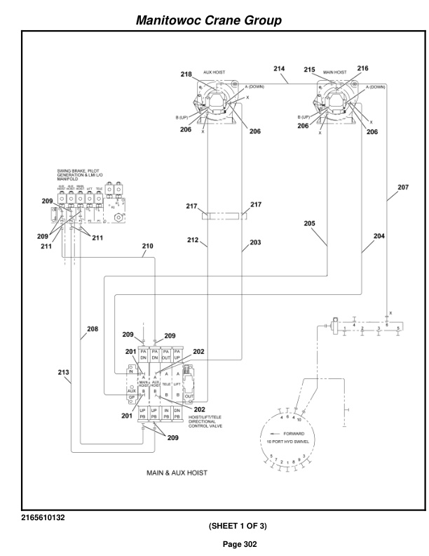 Grove RT650E Crane Parts Manual 224666 2005-2