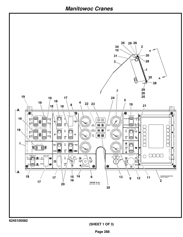 Grove RT650E Crane Parts Manual 226282 2018-2