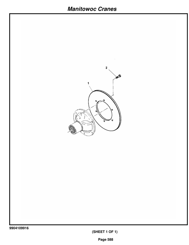 Grove RT650E Crane Parts Manual 226282 2018-3