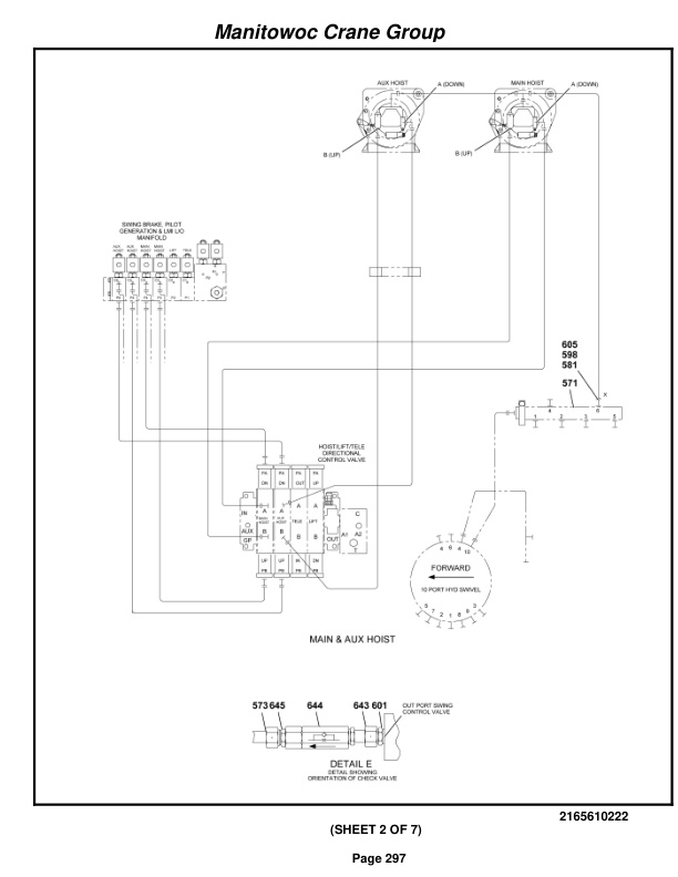 Grove RT650E Crane Parts Manual 226308 2007-2