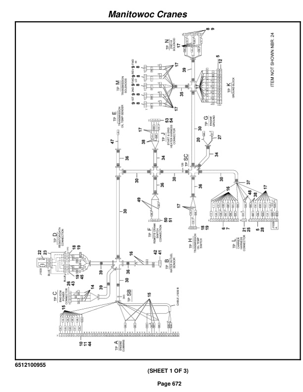 Grove RT650E Crane Parts Manual 227104 2010-3