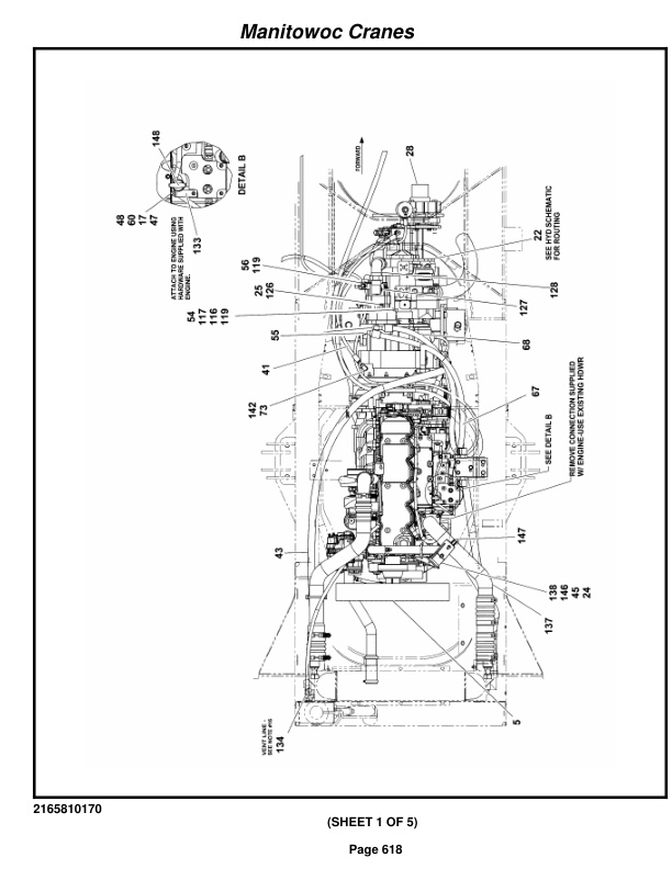 Grove RT650E Crane Parts Manual 227184 2016-3