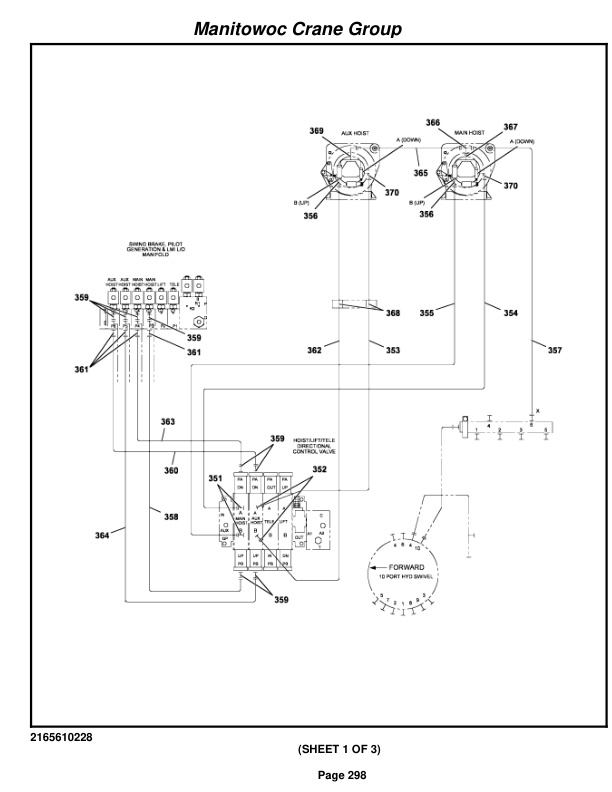 Grove RT650E Crane Parts Manual 227222 2009-2