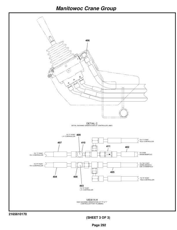 Grove RT650E Crane Parts Manual 227226 2007-2