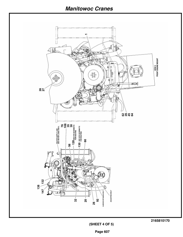 Grove RT650E Crane Parts Manual 227339 2015-3