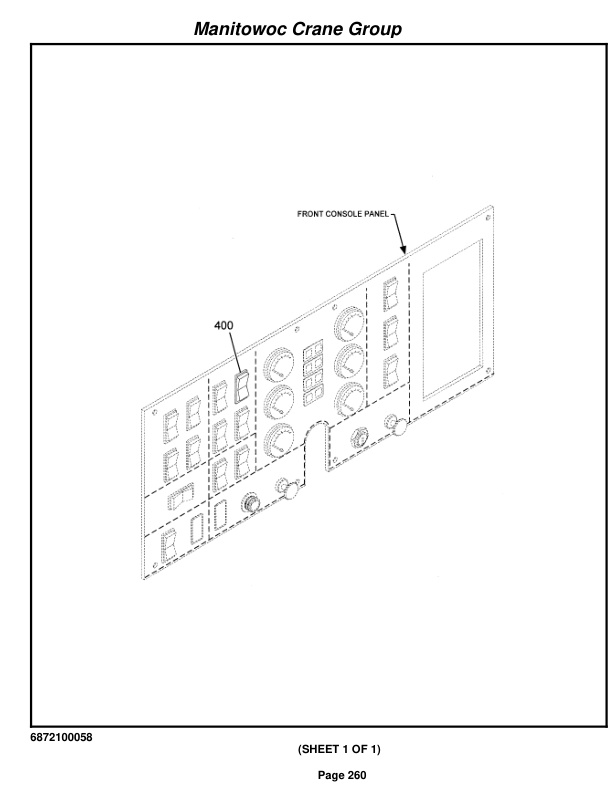 Grove RT650E Crane Parts Manual 228365 2008-2