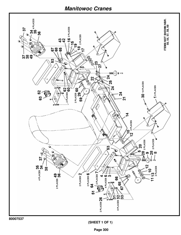 Grove RT650E Crane Parts Manual 229401 2017-2