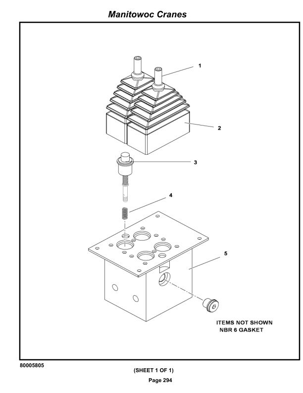 Grove RT650E Crane Parts Manual 229658 2019-2