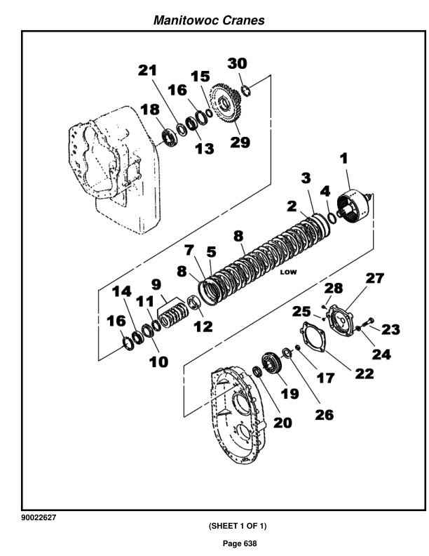 Grove RT650E Crane Parts Manual 235164 2015-3