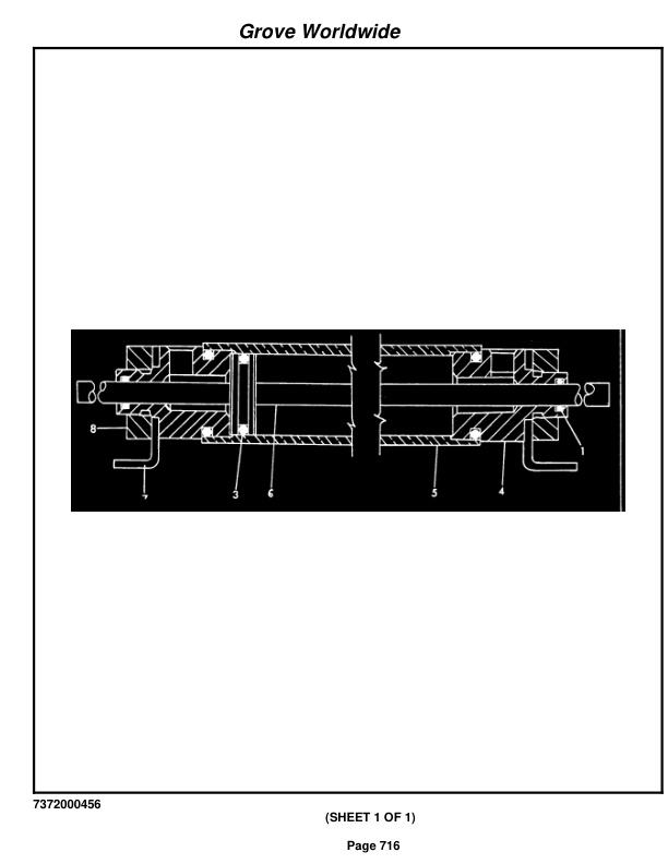 Grove RT65S Crane Parts Manual 33018 2003-3