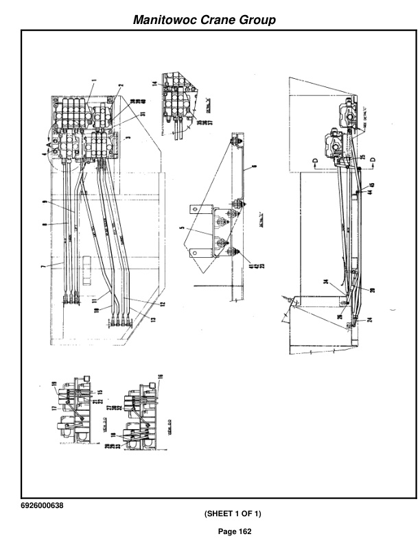 Grove RT65S Crane Parts Manual 33376 2007-2