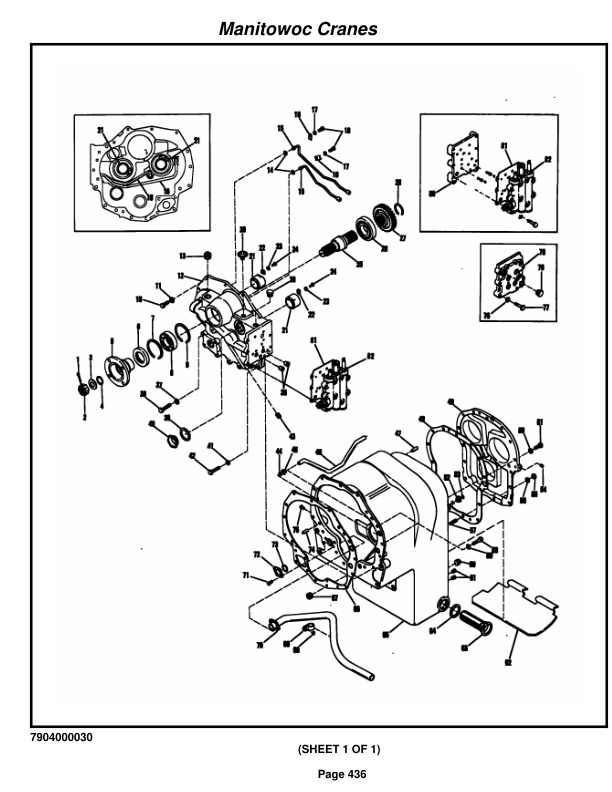 Grove RT65S Crane Parts Manual 34854 2015-3