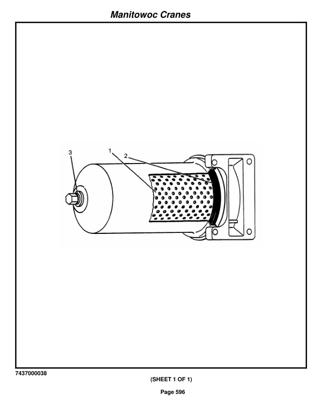 Grove RT65S Crane Parts Manual 39965 2016-3