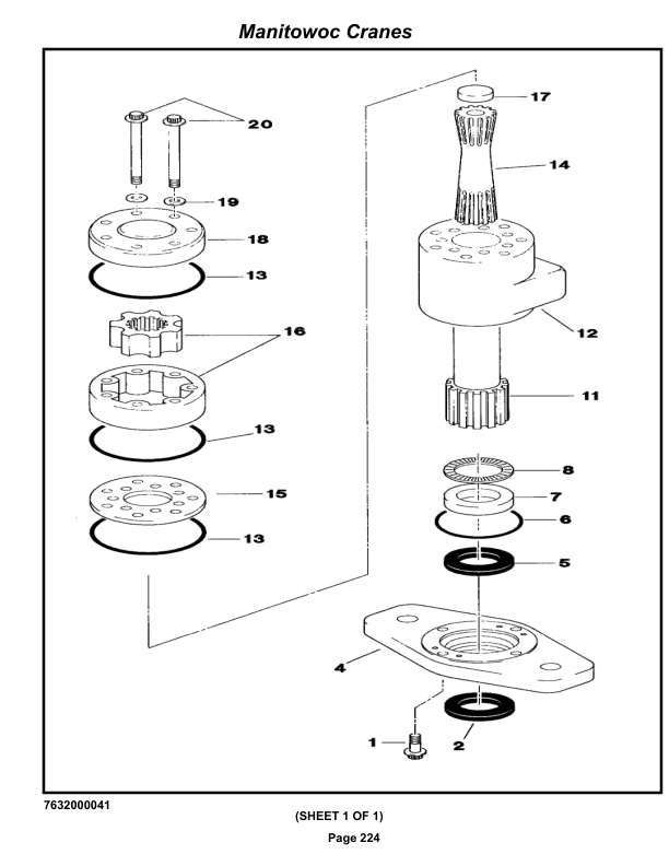 Grove RT65S Crane Parts Manual 44996 2020-2