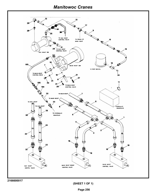 Grove RT740 Crane Parts Manual 50708 2012-2