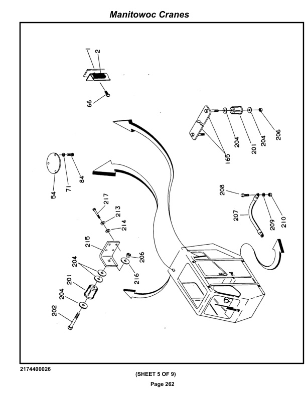 Grove RT744B Crane Parts Manual 74970 005 2019-2