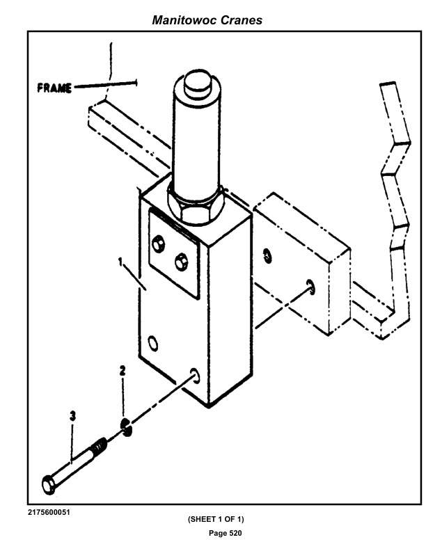 Grove RT745 Crane Parts Manual 68706 2021-3