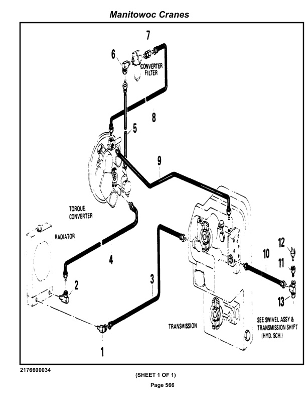 Grove RT745 Crane Parts Manual 70484 2020-3