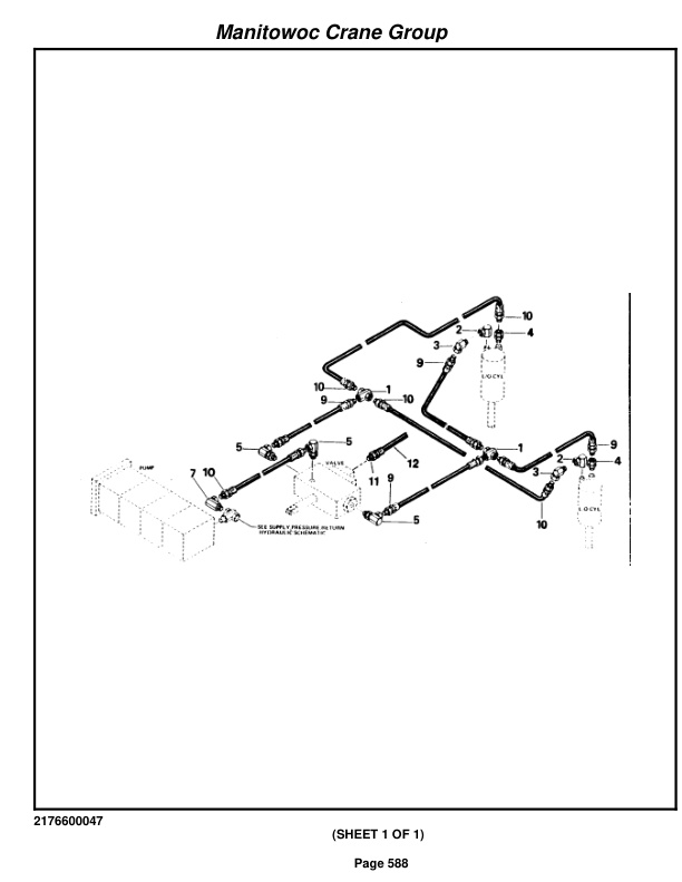 Grove RT745 Crane Parts Manual 74441 2005-3