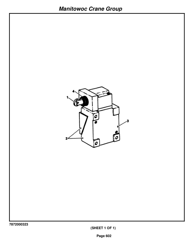 Grove RT745 Crane Parts Manual 76519 2005-3