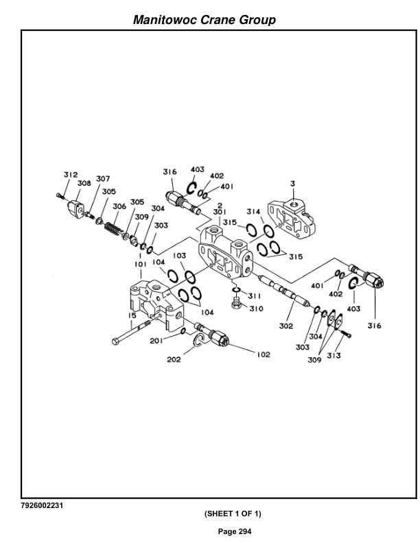 Grove RT745 Crane Parts Manual 77249 2009-2