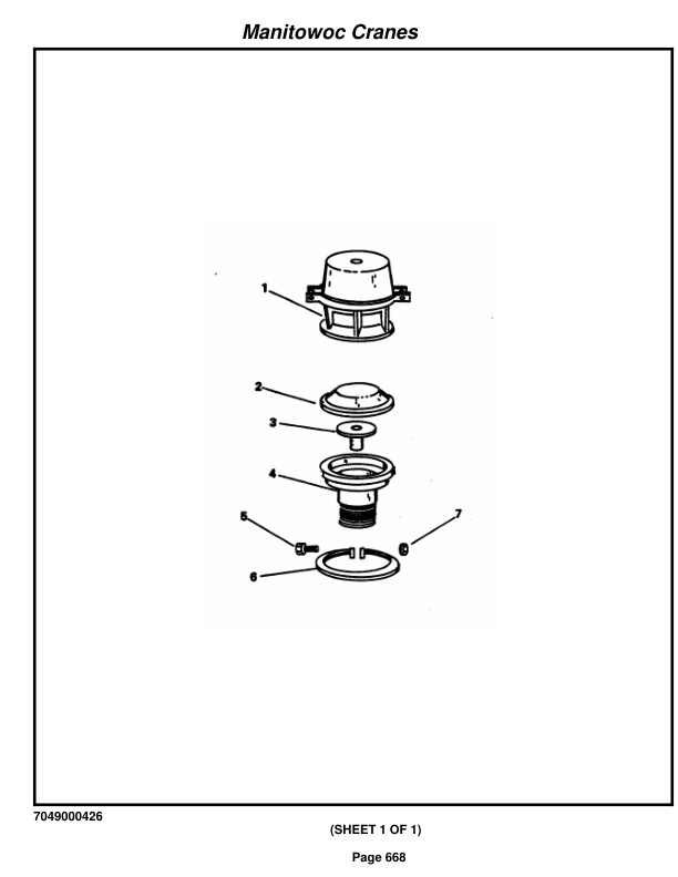 Grove RT745 Crane Parts Manual 79740 2016-3