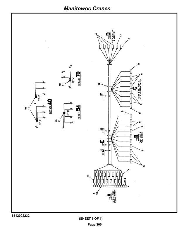 Grove RT745 Crane Parts Manual 84239 2022-2