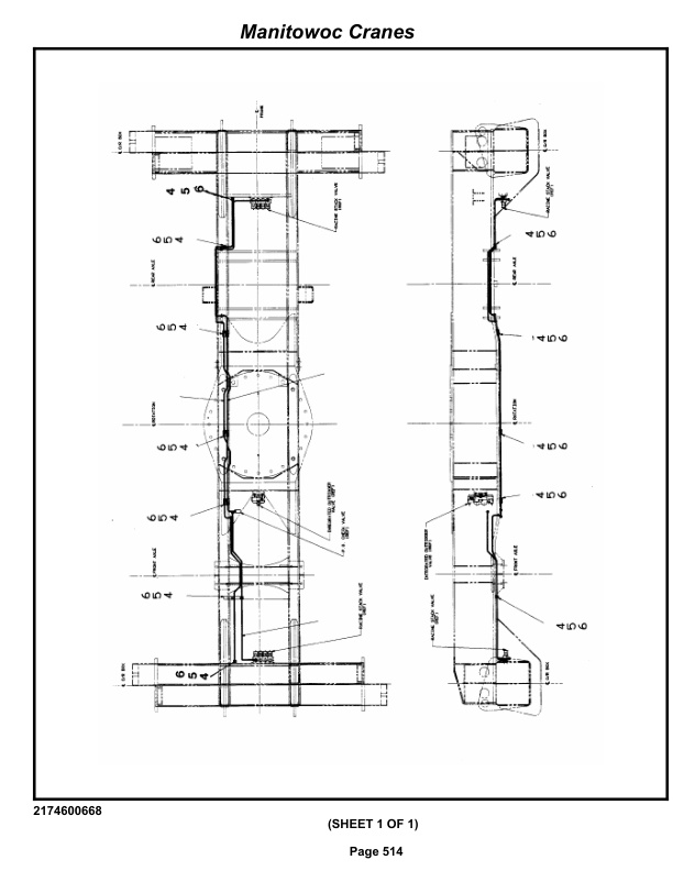 Grove RT745 Crane Parts Manual 84520 2013-3