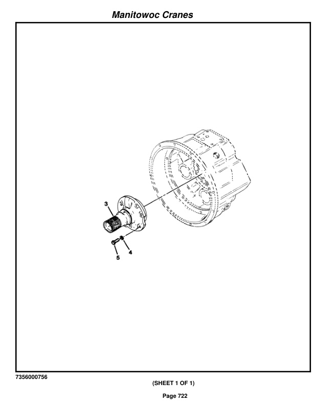 Grove RT750 Crane Parts Manual 220440 2014-3