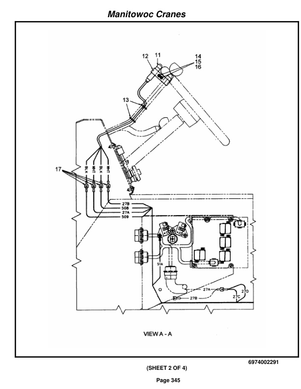 Grove RT750 Crane Parts Manual 221136 2014-2