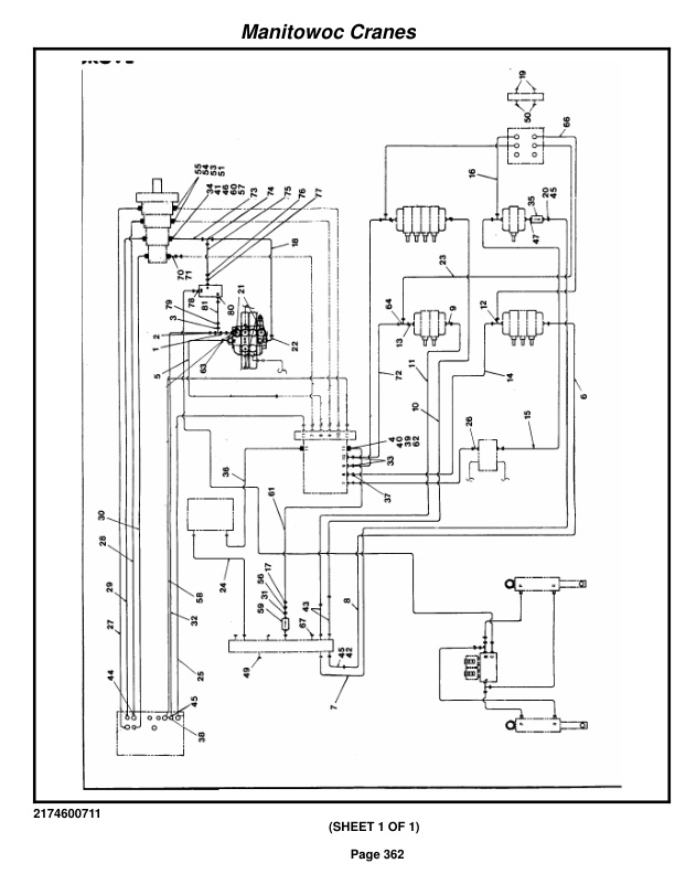 Grove RT750 Crane Parts Manual 221138 2014-2
