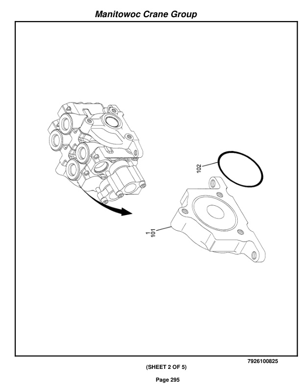 Grove RT750E Crane Parts Manual 224892 2007-2